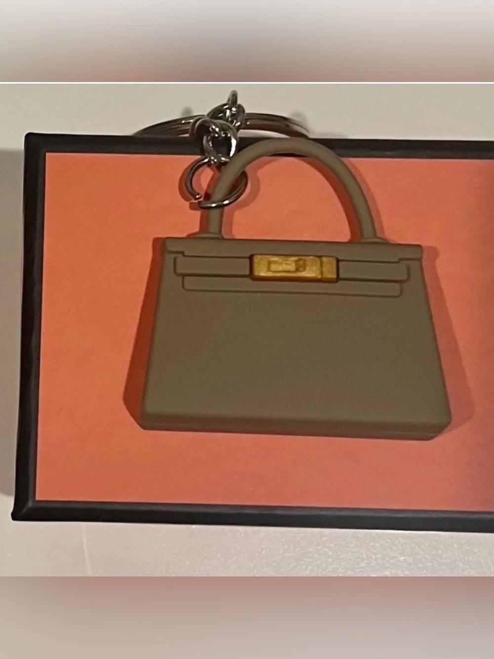 Mini Purse Keychain Charm with Gift Box